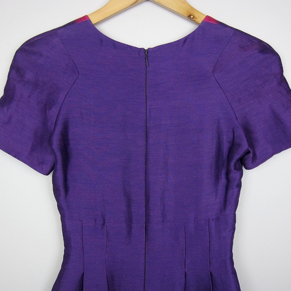 Matthew Williamson purple and pink landscape dress - Picture 4 of 7